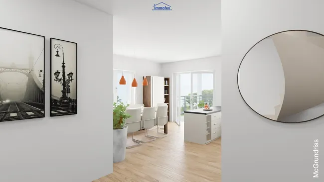 NEUBAU - Erstbezug: Sonnige Maisonette Wohnung mit Dachterrasse in TOP Lage - Titelbild