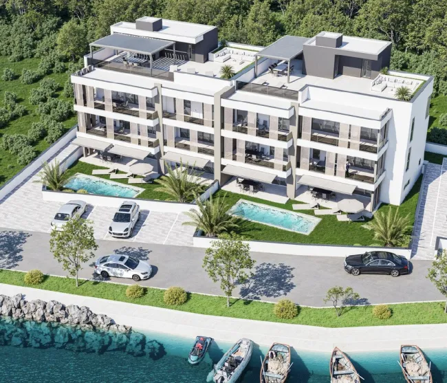 Exklusives Apartment in erster Meeresreihe mit großzügiger Dachterrasse – Luxus trifft Lage - Bild