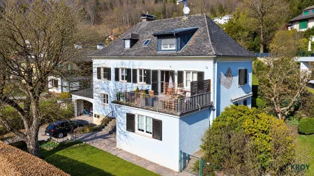 Villenviertel - Parsch: Sonnige 5-Zimmer-Wohnung mit Terrasse und Gartenanteil
