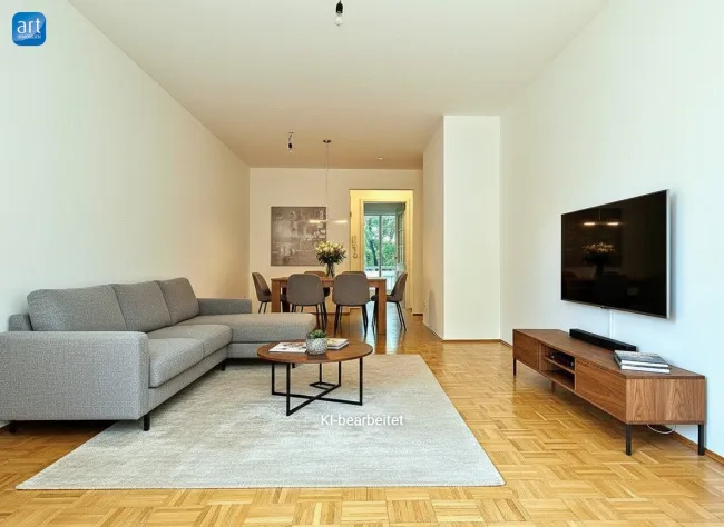 Grundsolide 3 Zimmer Wohnung in Laufen - Titelbild