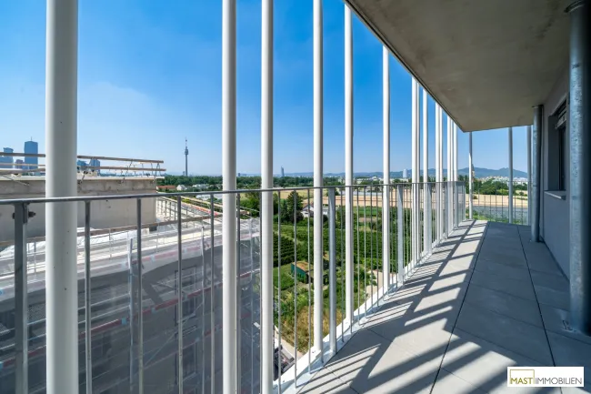 Alte Donau - Großzügige 2-Zimmer Eckwohnung mit Grünblick! - Bild