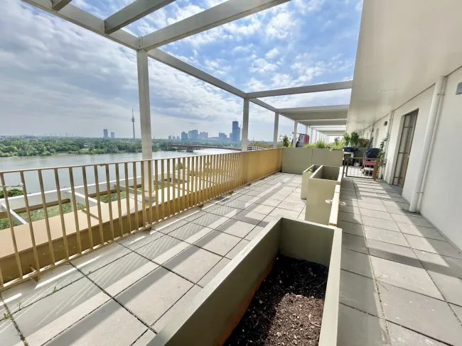 2-Zimmer-Penthouse – lichtdurchflutet, mit zwei Terrassen - Bild