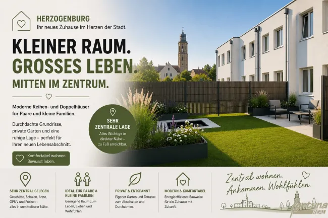 NEUBAU Reihen- und Doppelhäuser in 3130 Herzogenburg ** JETZT einziehen** - Bild