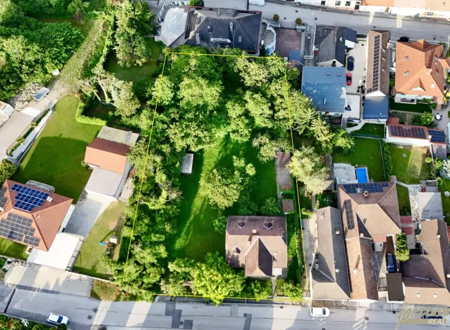 Großes Baugrundstück (2.076 m²) mit Fernblick – Bestand zum Abbruch – ruhige Lage Mattersburg - Titelbild