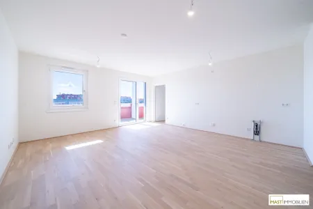 2-Zimmer Wohnung mit über 12 qm Balkon!