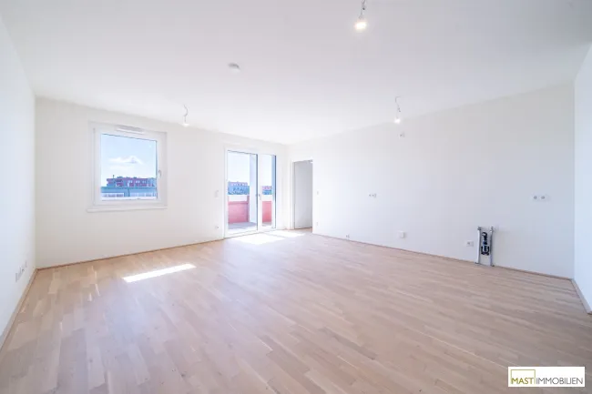 2-Zimmer Wohnung mit über 12 qm Balkon! - Bild