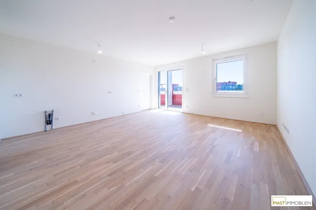 2-Zimmer Wohnung mit 12qm Balkon! - Bild