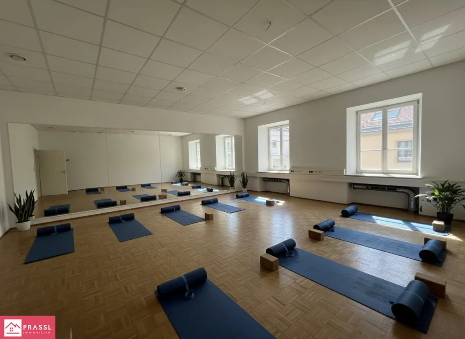 KI Generiert - Möbilierungsvorschlag als Gymnastikzimmer