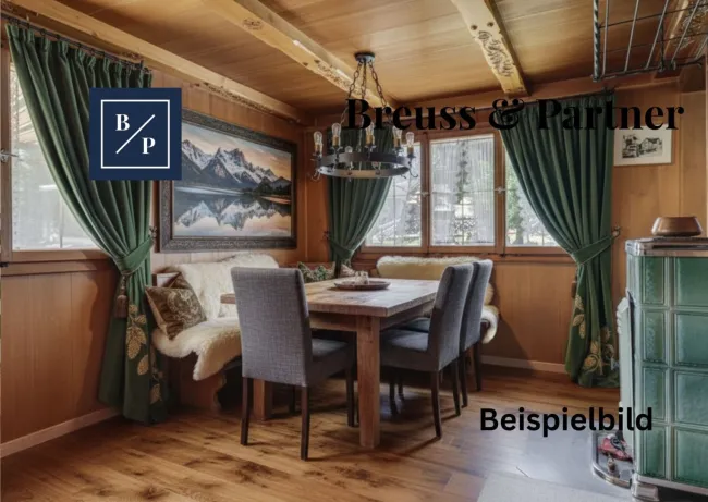 Entzückendes Ferienhaus im Bregenzerwald. Paradies im Grünen mit riesigem Garten, 2 Sonnenterassen und direkte Nähe zum Lift. - Bild
