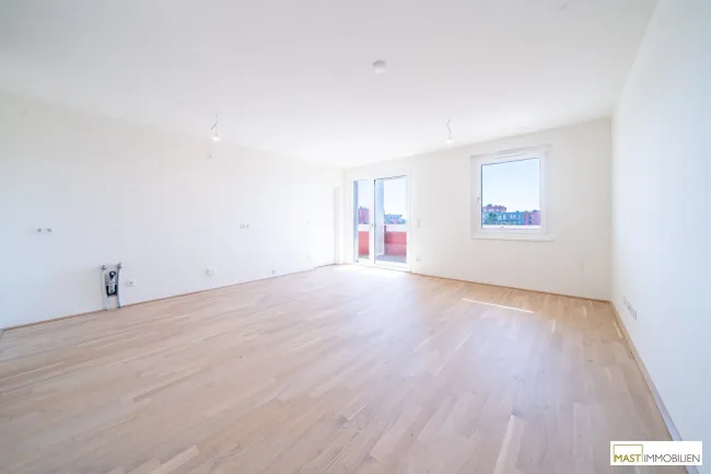 2-Zimmer Wohnung mit 12 qm Balkon! - Bild
