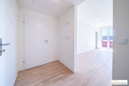 2-Zimmer Wohnung mit 12qm Balkon!