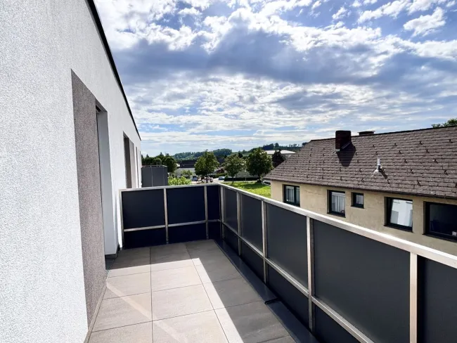 Balkon bei Terrasse