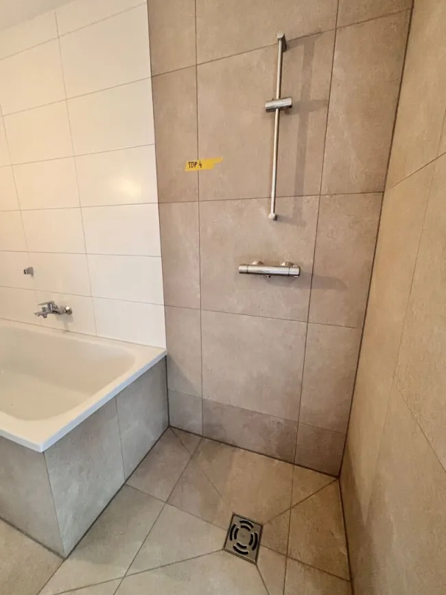 Dusche bodenbündig