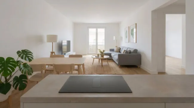 HOCHWERTIG GENERALSANIERTE 2 ZIMMER + LOGGIA NÄHE ELTERLEINPLATZ - Bild
