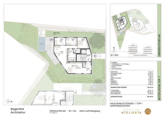 Haus K - Top 1 Garten