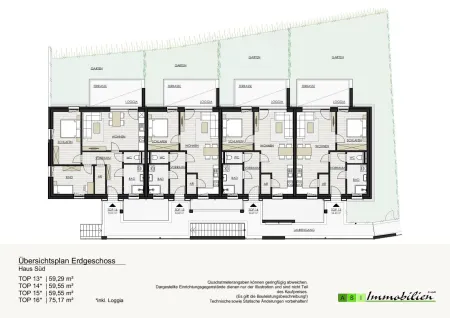 GRÜNE ALLEE GALLNEUKIRCHEN - 2 und 3-Zimmer Wohnungen, 55-70m² NEUBAU ERSTBEZUG