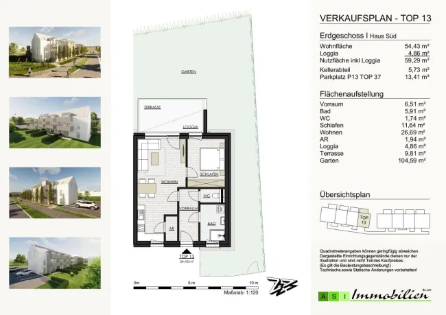 GRÜNE ALLEE GALLNEUKIRCHEN - 2 und 3-Zimmer Wohnungen, 55-70m² NEUBAU ERSTBEZUG - Titelbild