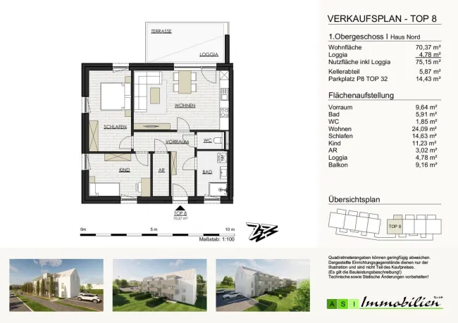GRÜNE ALLEE GALLNEUKIRCHEN - 2 und 3-Zimmer Wohnungen, 55-70m² NEUBAU ERSTBEZUG - Titelbild
