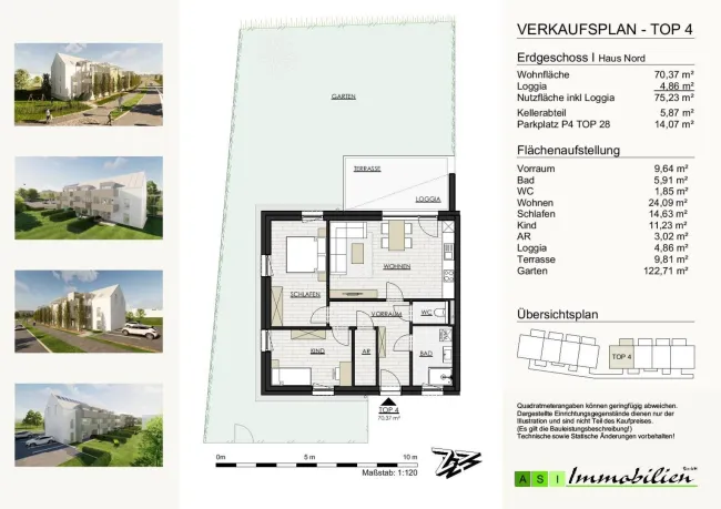 GRÜNE ALLEE GALLNEUKIRCHEN - 2 und 3-Zimmer Wohnungen, 55-70m² NEUBAU ERSTBEZUG - Titelbild