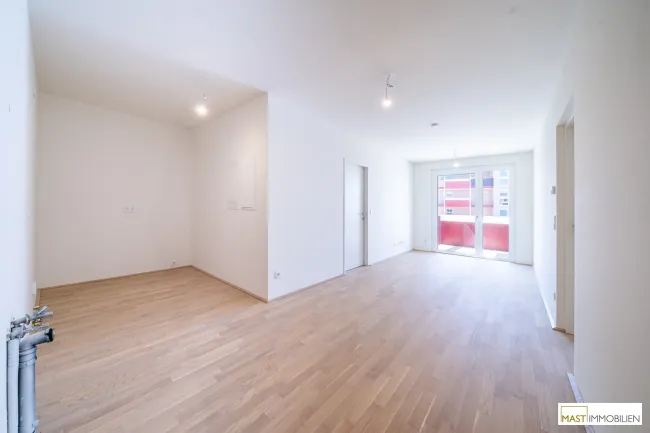 3-Zimmer-Wohnung mit Balkon – Erstbezug wartet auf Sie! - Bild