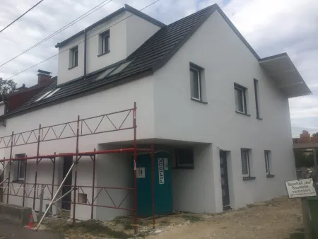 NEUER PREIS - GRÖSSERER GARTEN !!! Exklusive Erstbezug-Doppelhaushälfte in Linz, Wambachsiedlung - Wohlfühl-Oase!