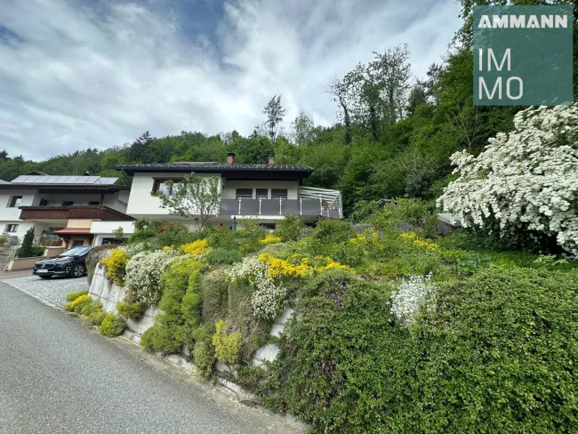 Wohnen mit Aussicht: Haus in sonniger Lage über dem Walgau - Bild
