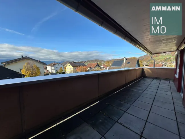 Terrasse vom Wohnzimmer