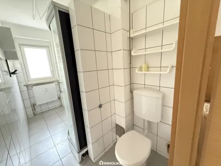 Toilette im Bad