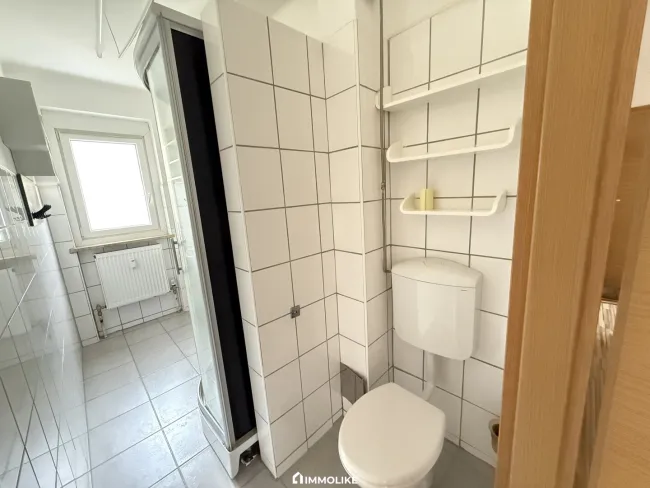 Toilette im Bad