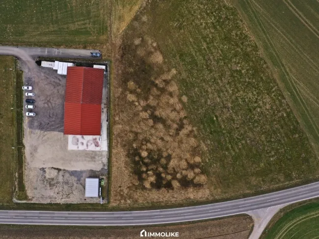 Betriebsbaugrundstück mit 3.044 m² in Niederthalheim – Bauland Betriebsgebiet | Bauplatzbewilligung vorhanden - Titelbild