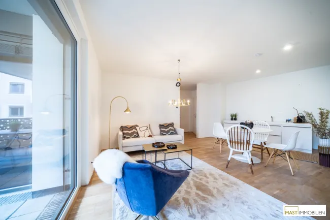Entzückende 2-Zimmer Wohnung mit Südausrichtung - Bild