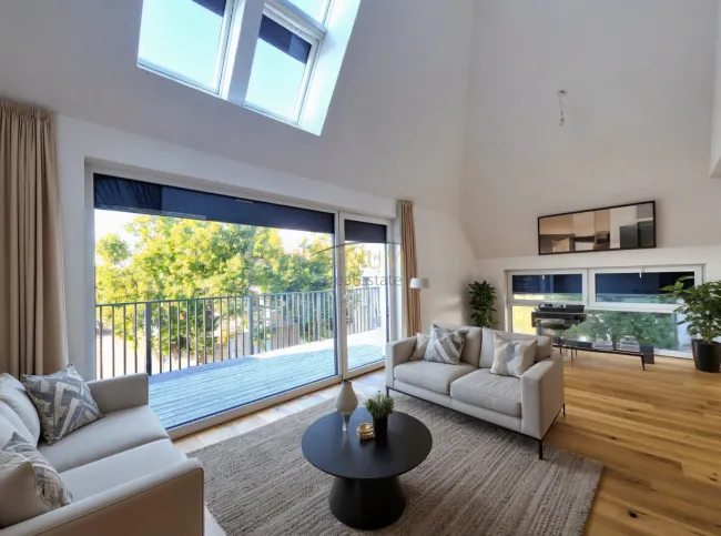 Neubauprojekt in Endphase | Moderne Dachgeschoß-Maisonette mit Terrasse in Toplage von Tulln - Titelbild