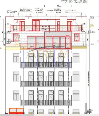 Dachgeschossrohling mit Potenzial: Genehmigt für 3 exklusive Maisonettes - Bild