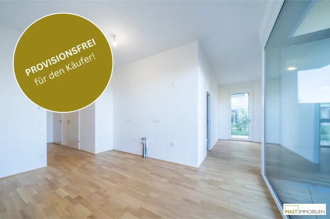Provisionsfreie und großzügige 2-Zimmer Gartenwohnung - Titelbild