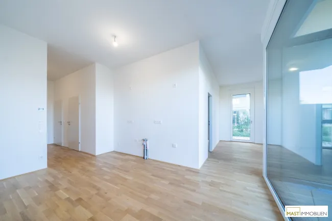 Provisionsfreie und großzügige 2-Zimmer Gartenwohnung - Bild