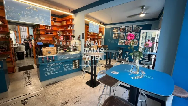 Best eingeführter Gastronomiebetrieb/Imbiss in TOPLAGE mit großem Lager (70m2) ALLEINVERMITTLUNG !! - Bild