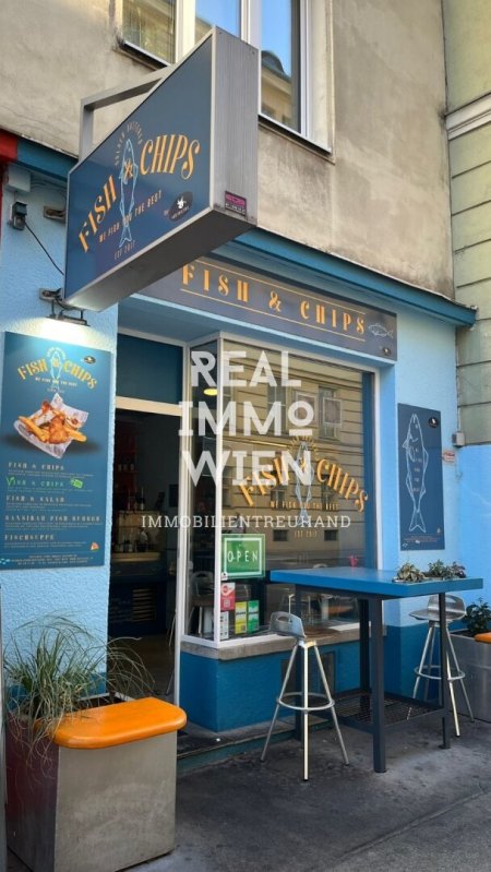 Best eingeführter Gastronomiebetrieb/Imbiss in TOPLAGE mit großem Lager (70m2) ALLEINVERMITTLUNG !!