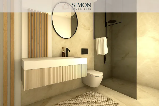 Badezimmer Visualisierung