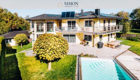 Familydream - Exklusives Einfamilienhaus mit Pool und Untersbergblick