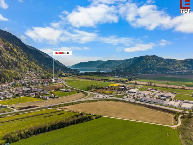 Immobilie mit Blick auf den Ossiacher See