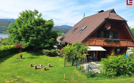 Schönes Griffnerhaus mit Wörtherseeblick in Ruhelage