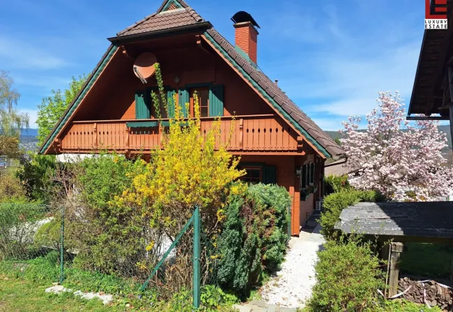 Schönes Griffnerhaus mit Wörtherseeblick in Ruhelage - Titelbild