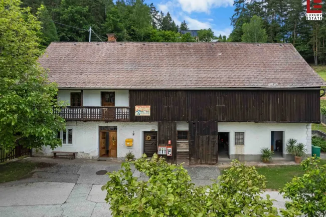 Südkärnten: Historisches, sanierungswürdiges Bauernhaus mit Stall/Tenne + Garten - Titelbild