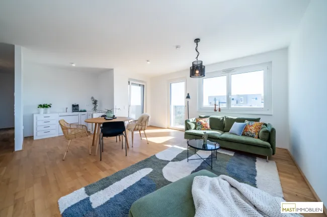 Provisionsfreie 3-Zimmer Wohnung im 9. Stock mit Wasserblick!! - Bild