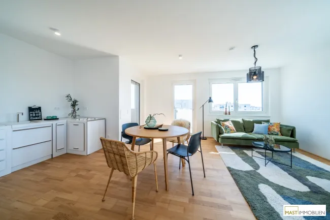Provisionsfreie 3-Zimmer Wohnung im 9. Stock mit Wasserblick!! - Bild