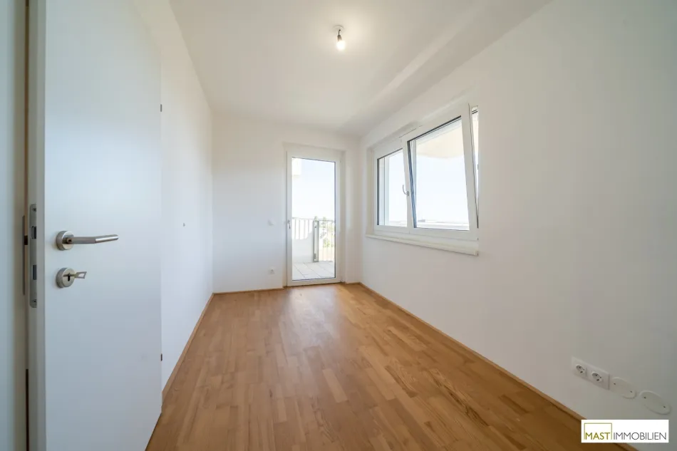 Provisionsfreie 3-Zimmer Wohnung im 6. Stock beim Badeteich! - Bild
