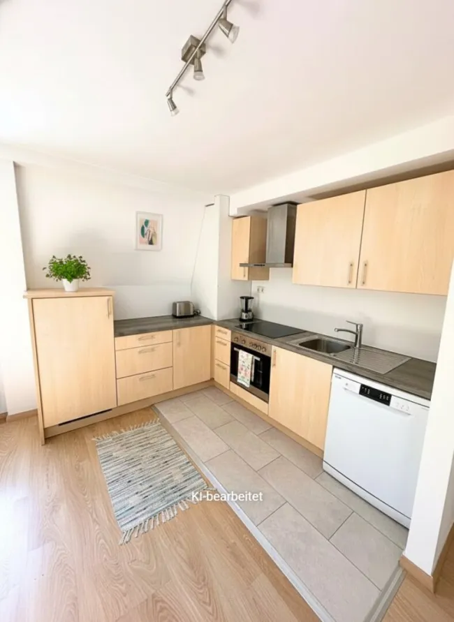 STEYR. Erstbezug! Moderne Wohnung mit Einbauküche, Parkplatz & Zentralheizung! - Titelbild