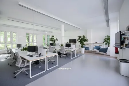 Visualierung Großraumbüro 1. OG