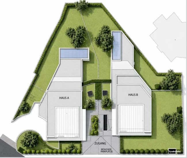 exklusive Gartenapartments mit Pool-Bescheid - Luxuriöses Wohnprojekt in Aldrans - Bild