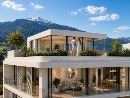 Hochklassige Penthouse-Wohnung mit 185m² + 105m² Terrassenfläche - Luxuriöses Wohnprojekt in Aldrans